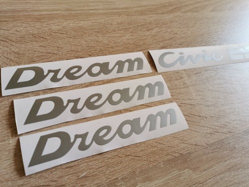 Honda civic dream vinyle - honda, x2