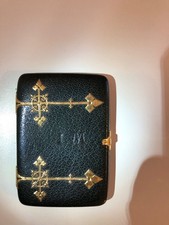 carnet de bal XIX eme cuir or