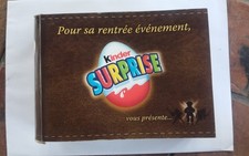 KINDER FRANCE   " MONSTRES ET PIRATES "  Coffret Promotionnel Publicité