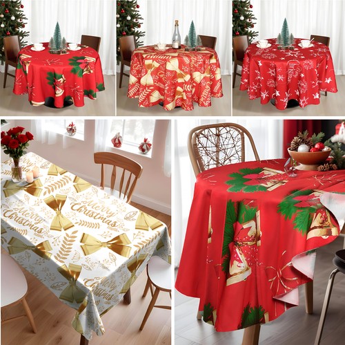 Nappe table noël - de, 60"