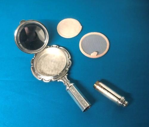 Ancien miroir poche en - miroir,