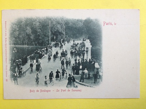 Cpa paris 1900 transport - 1900,