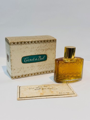 Vintage carnet bal - carnet, parfum