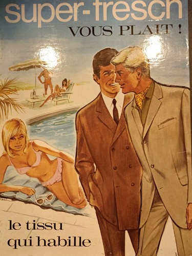 Ancien carton publicitaire