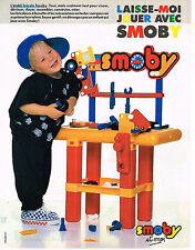 PUBLICITE ADVERTISING 044   1987   SMOBY   jeux jouets