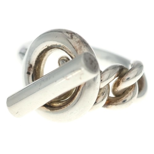 Hermes croisette ring silver - croisette,