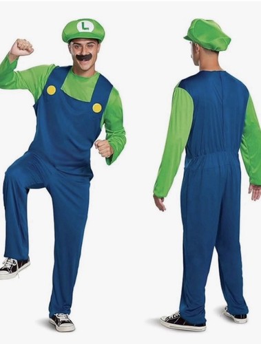 Disguise luigi adult - adult, complete