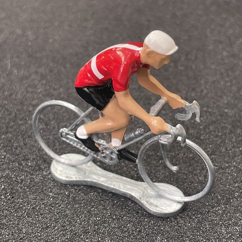 Jouet cycliste plomb alu
