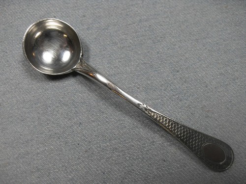 Cuillère moutarde argent - à,