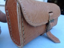 SACOCHE CUIR BOITE OUTIL VELO-VELOMOTEUR-CICLOMOTEUR-SOLEX MOTOBECANE