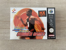 JEU NINTENDO 64 TRACK AND FIELD SUMMER GAMES NEUF BLISTER SOUPLE SEALED PAL N64