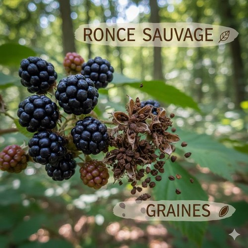 100 graines mûre sauvage a - mûre,