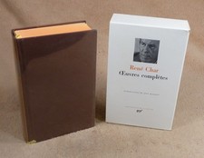 LA PLEIADE :  RENE CHAR  -