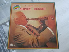 Vinyle 33T LP Sidney Bechet - Le disque d'Or. 1979 Vinyle jaune.
