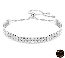 Bracelet swarovski double - double, brin