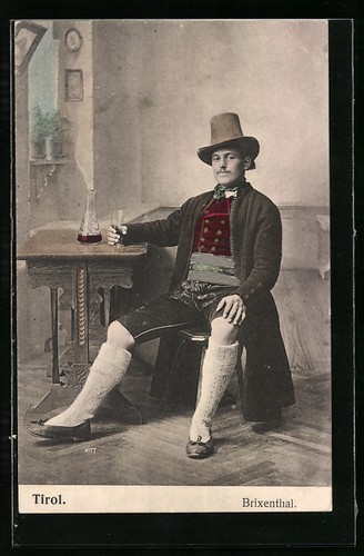 Carte postale tyrolienne - , en