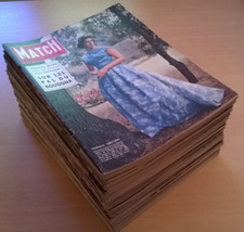 PARIS MATCH - Année 1958