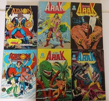 Aredit, 6 n° Arak 1-2-3-7 et Arion 1 et 3