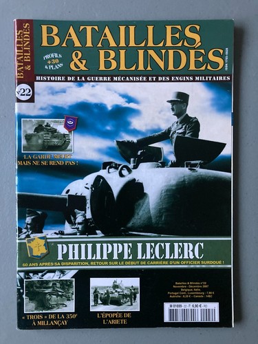 Revue batailles blindés - revue,
