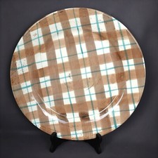 Grande assiette Country Corner en céramique – Style vintage élégant