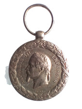 MEDAILLE - MED 201 - CAMPAGNE D'ITALIE - 1859 - SANS RUBAN