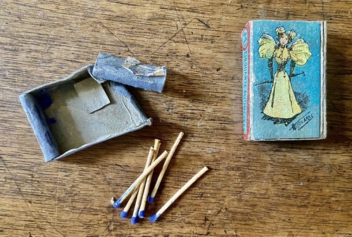 Ancienne boite allumettes - ancienne,