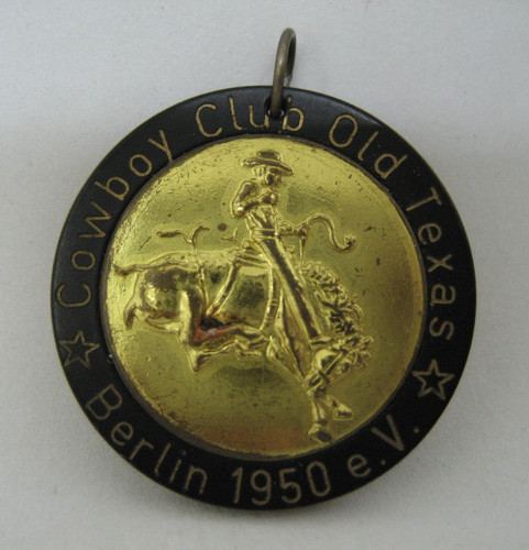 Ancien porte clés cowboy club - cowboy,