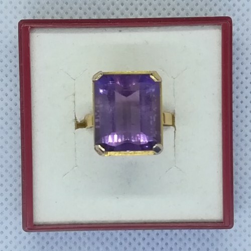 Bague carats amethyste - bague, 18