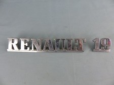RENAULT 19 sigle emblème logo