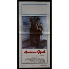 Affiche AMERICAN GIGOLO Richard Gere Schrader Lauren Hutton B267