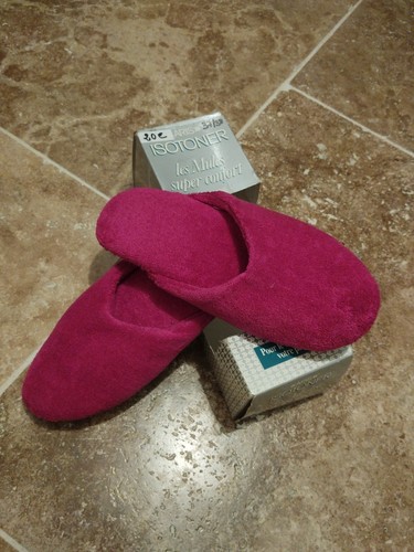 Chaussons éponge femme - ,