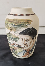 Vase En Grès Ciboure Signé Cazalas -