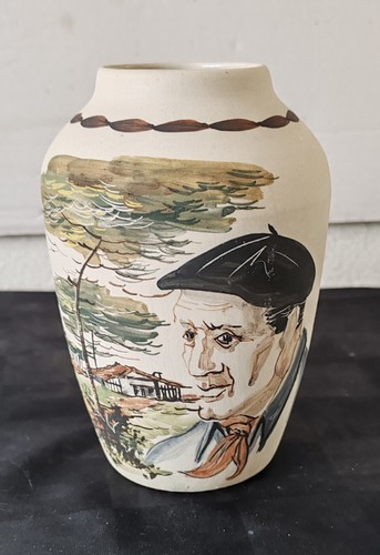 Vase grès ciboure - en, signé