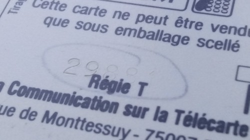 F159a numéros sur - f159a, régie