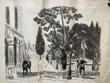 Yves Brayer Lithographie