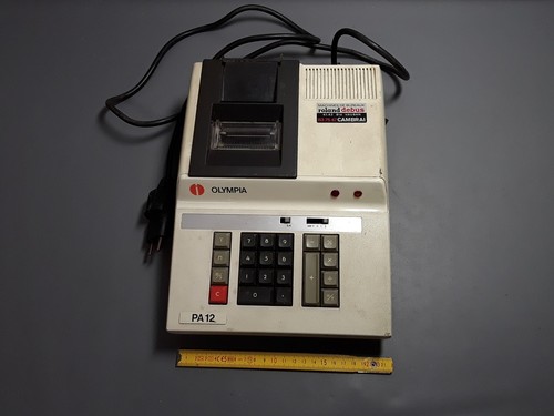 Ancienne calculatrice olympia - calculatrice,
