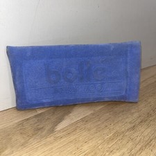 Ancien Étui À Lunettes Souple Bollé Ire:x 100 En Feutrine Vintage