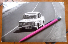 🚘 Photo presse Originale 1971 RENAULT 8 S R8 GORDINI MEXICO Race Foto -Brochure