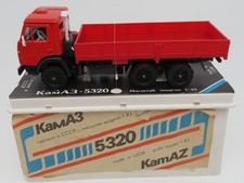 CAMION TRUCK KAMAZ 5320 RUSSE USSR CCCP URSS ROUGE PLATEAU RIDELLES ROUGE 1/43