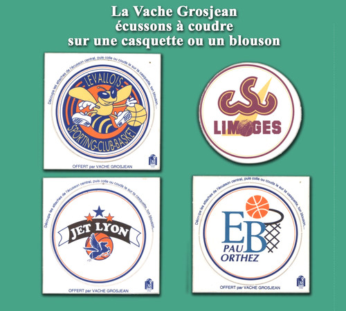 Vache grosjean 4 écussons - la,