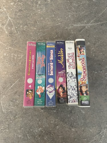 Lot vhs disney vintage - vintage,