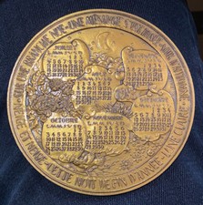 MEDAILLE BRONZE MONNAIE DE