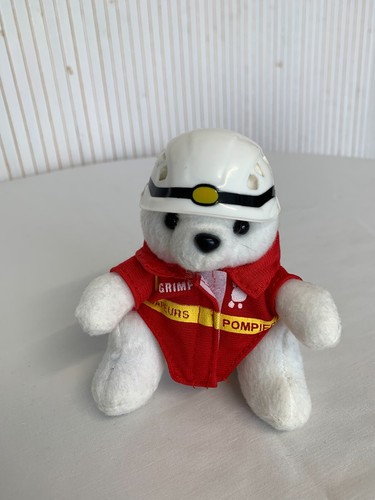 Petite peluche ours - peluche, blanc
