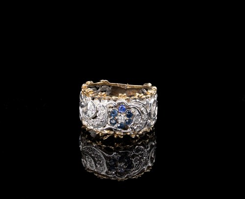 333 carat bicolore - carat, bague
