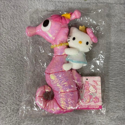 Peluche hippocampe sirène