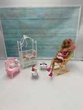 Barbie et son Bébé à la maison Moment Tendresse OOAK