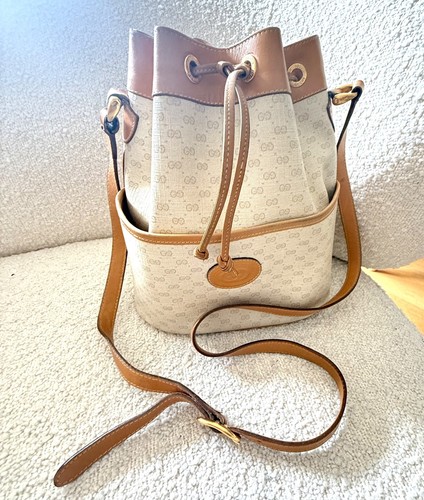 Gucci sac seau cuir - gucci,