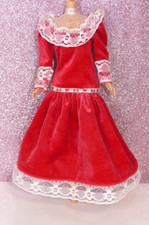 DRESS OUTFIT ROBE N° 3140 BARBIE HEART FAMILY DOUCOEUR KISS & CUDDLE MATTEL 1986