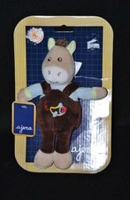 Peluche doudou âne cheval