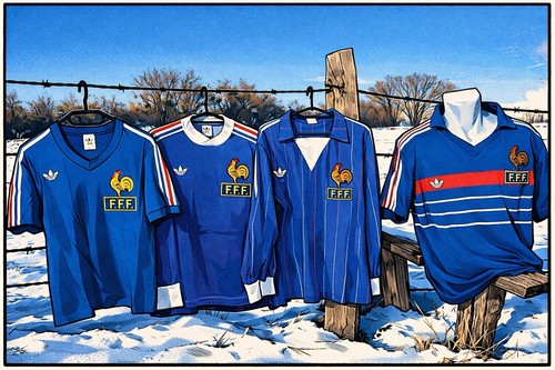 Maillot portés équipe - maillot,